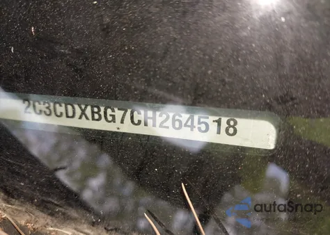 2012 Dodge Charger Se z USA, uszkodzony, nr VIN 2C3CDXBG7CH264518